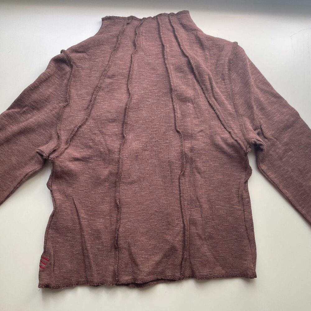 Long sleeve, urban outfitters shirt (BDG), brown, size M